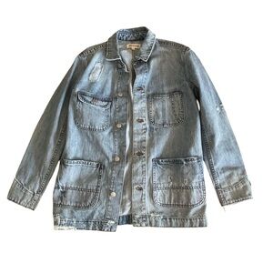 Madewell Denim Chore Coat Archer Wash